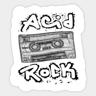 Rock acid Sticker